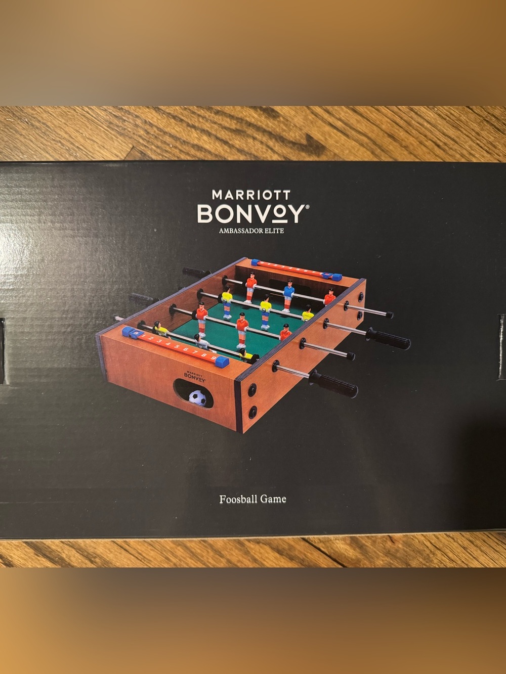 FIFA World Cup Tabletop Foosball Game Marriott Bonvoy Ambassador Elite NIB